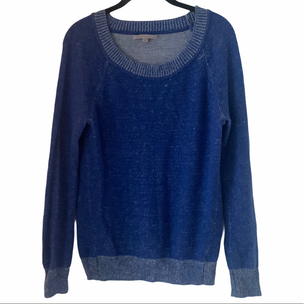 Gap Crew Neck Blue Sweater Small